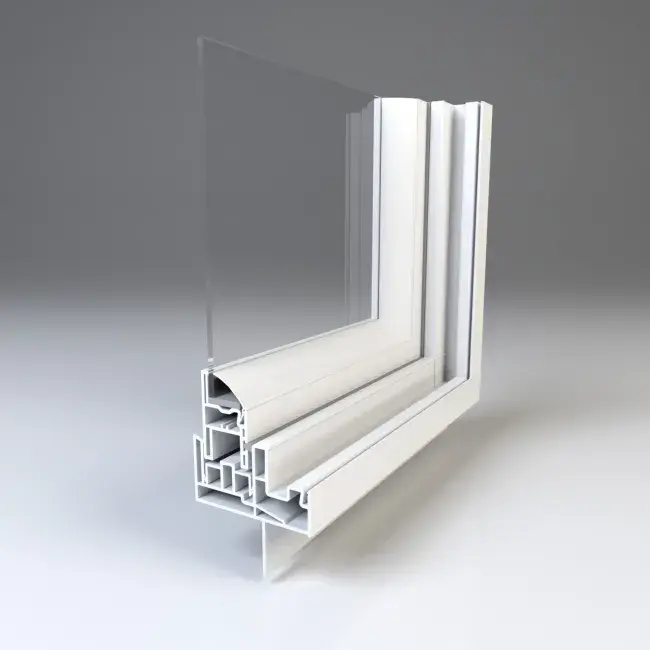 Linea 322-Deceuninck-Perfil PVC Sistema Americano