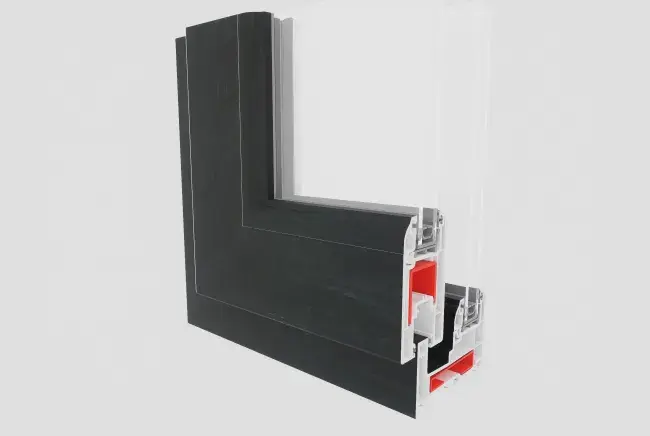 Sliding-Deceuninck-Perfil de PVC Laminado