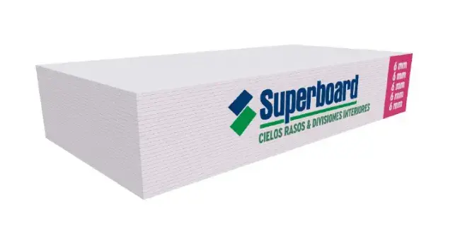 Placas Planas Superboard® Estándar STD 6 mm